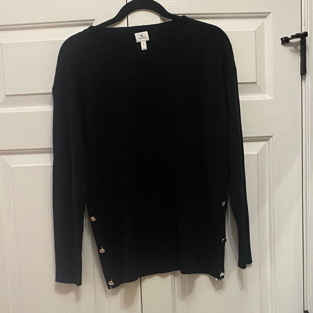 Dressbarn Black Knit Top